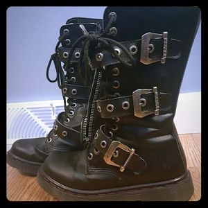 Demonia Leather Boots